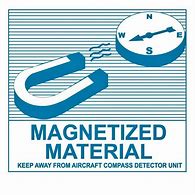 Image result for Magnetized Material Label