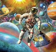 Image result for Astronaut Wall Art