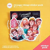 Image result for Stranger Things Stickers Max S4