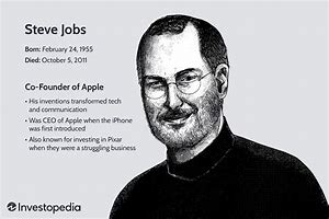 Image result for Famous Steve Jobs Biography