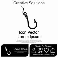 Image result for Curved Fishing Hook Vector