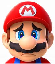 Image result for Sad Mario