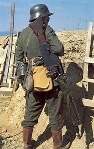 Image result for WW1 German Machine Gunner with Body Armor