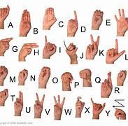 Image result for Sign Language Alphabet Drawings