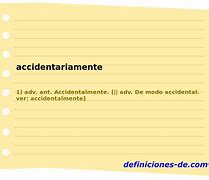 Image result for accidentariamebte