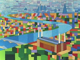 Image result for Battersea Power Station Painting