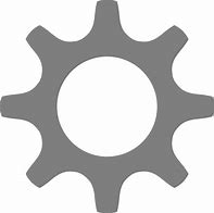 Image result for White Gear PNG