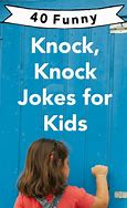 Image result for Jokes for Kids Knock Knock Jokes