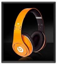 Image result for Orange Beats Headphones