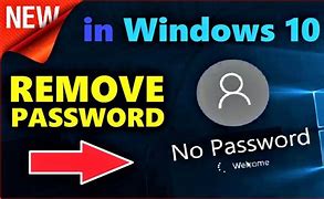 Image result for How to Remove Password in PC