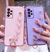 Image result for Holographic Heart Phone Case Purple