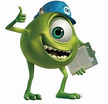 Image result for Mike From Monsters Inc Front and Back