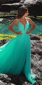 Image result for Beautiful Green Wedding Dresses