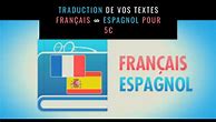 Image result for Traduction Espagnol En Francais