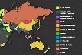 Image result for Most Popular Games by Country