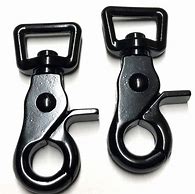 Image result for Black Trigger Snaps with Swivel Eye