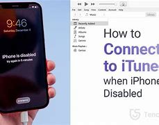Image result for iPhone 6 Disabled Connect to iTunes