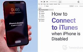 Image result for iPhone 4 Disabled Connect to iTunes