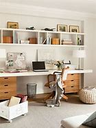 Image result for Mirrored Desk Shelf Storage