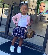 Image result for cardi b daughters style