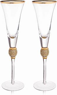 Image result for 3 Champagne Glasses