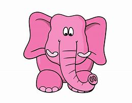Image result for Happy Elephant Cartoon