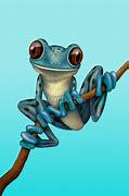 Image result for Blue Frog Drawing