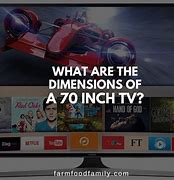 Image result for Opening Dimensions for a 70 Inch TV