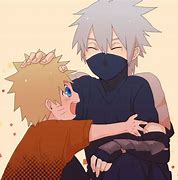 Image result for Kakashi and Naruto Cute