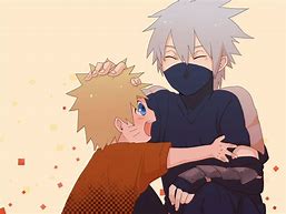 Image result for Kakashi and Naruto Cute