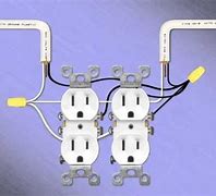 Image result for Double Electrical Outlet Wiring