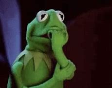 Image result for Kermit the Frog Scared