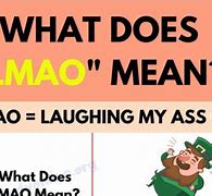 Image result for Lmao Slang Meaning