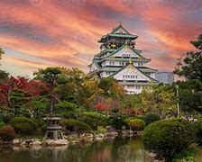 Image result for Osaka Castle Park Sunrise