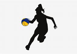 Image result for Girls Basketball Silhouette Vector