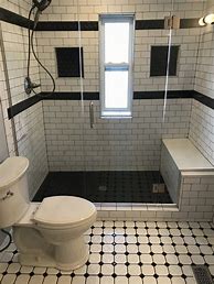 Image result for Black and White Modern Bathroom