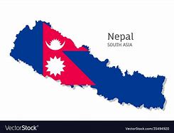 Image result for Nepal Map with Flag
