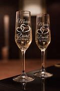 Image result for Customized Wedding Champagne Flutes