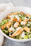 Image result for Chicken Caesar Salad Beauty Shot