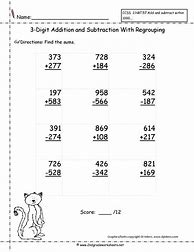 Image result for Easy Addition and Subtraction Worksheets