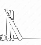Image result for Cricket Bat Black Sketch