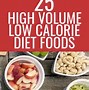 Image result for Low Cal High Volume Meals