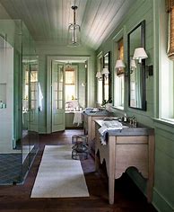 Image result for Beautiful Farmhouse Bathrooms
