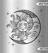 Image result for Sun Moon Vector