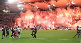 Image result for Soccer Fans in Stadium