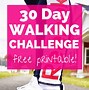 Image result for 30-Day Walking Challenge Calendar