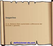 Image result for bagarino
