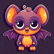 Image result for Apple Cartoon Bat