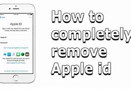Image result for Delete Apple ID From iPhone