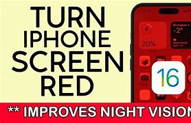 Image result for iPhone Screen Is Red